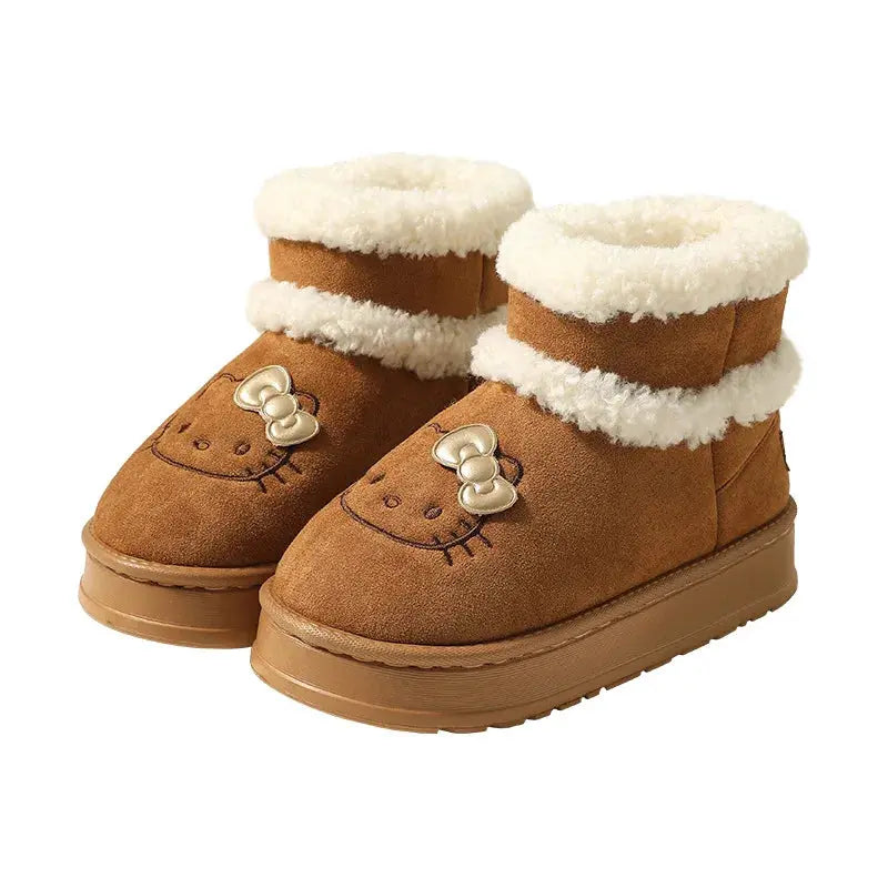 Girls Hello Kitty Snow Boots-Kawaii Comfort-Kawaii Comfort