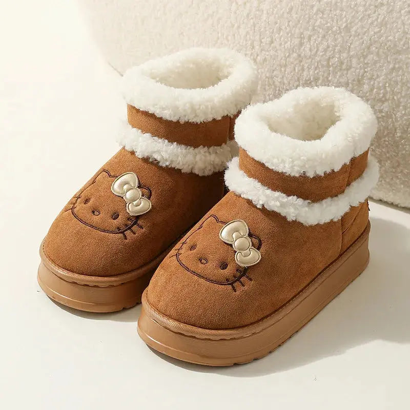 Girls Hello Kitty Snow Boots-Kawaii Comfort-Kawaii Comfort