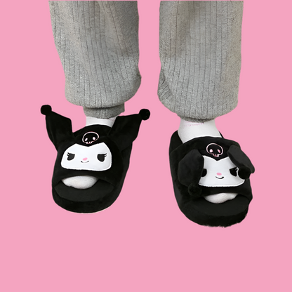 Kawaii Slippers With Moving Ears