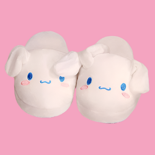 Kawaii Slippers With Moving Ears