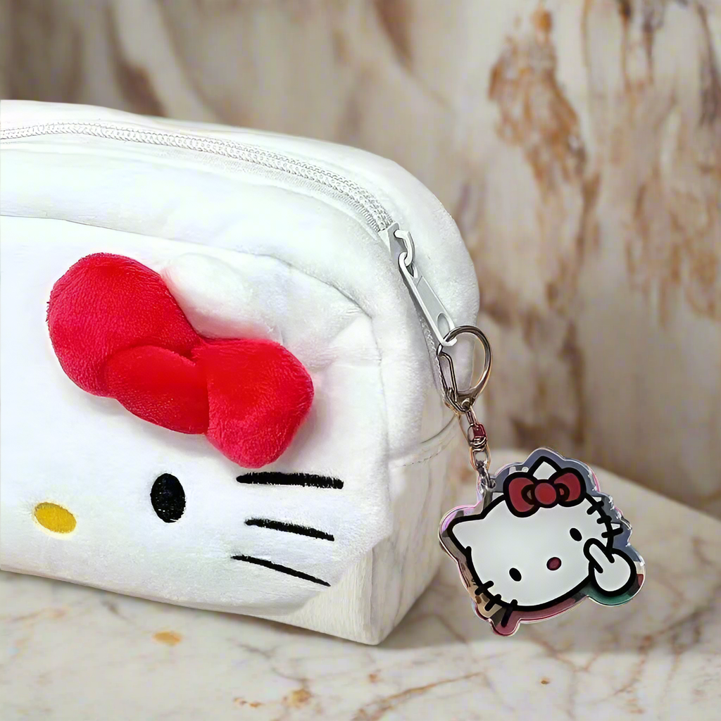 Hello Kitty Plush Pencil Case