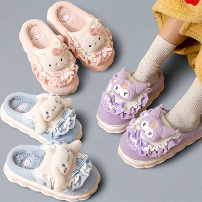 Kawaii Sanrio Womens Slippers