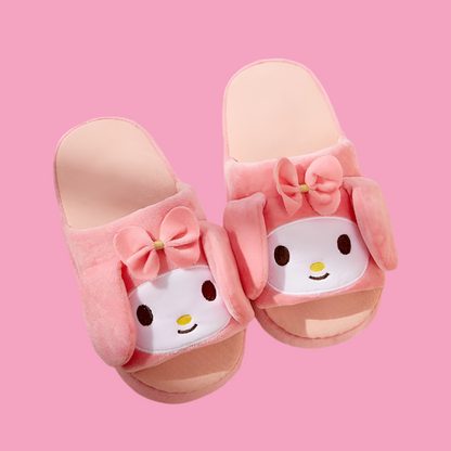 Kawaii Slippers With Moving Ears