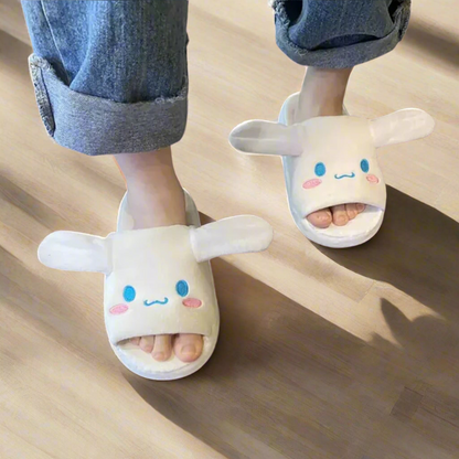 Kawaii Slippers With Moving Ears