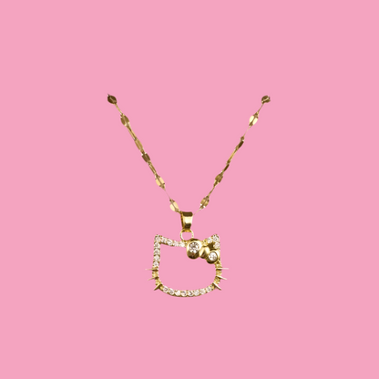 Sanrio Hello Kitty Necklace Gold