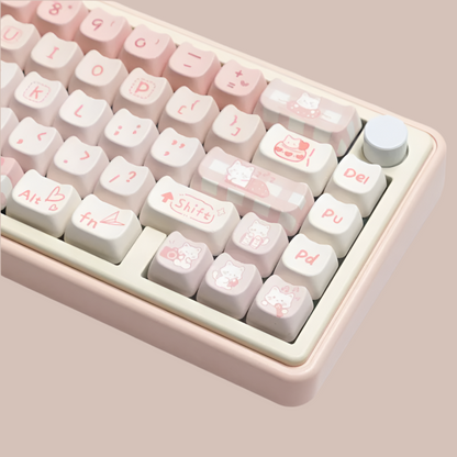 Kawaii Bunny keyboard keycaps