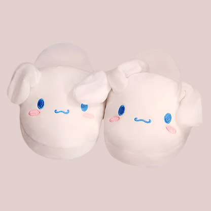 Kawaii Slippers With Moving Ears