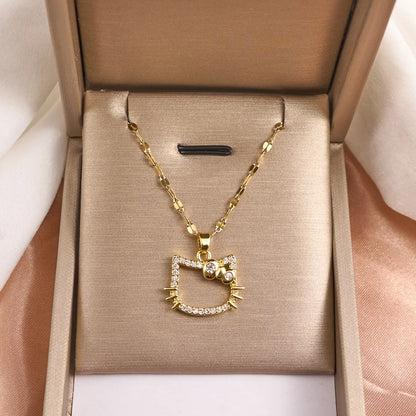 Sanrio Hello Kitty Necklace Gold