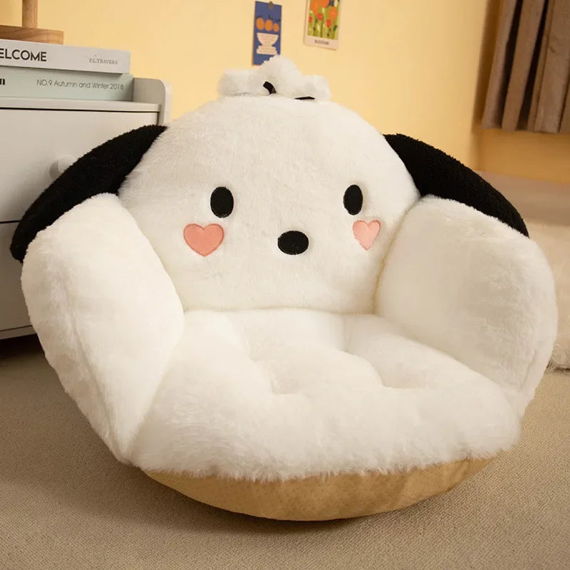 Kuromi Plush Backrest Cushion