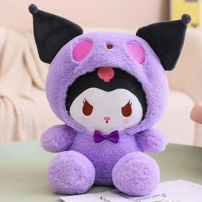 Sanrio Kuromi Plush Soft Stuffed Bear Dolls