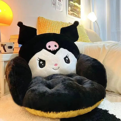 Kuromi Plush Backrest Cushion