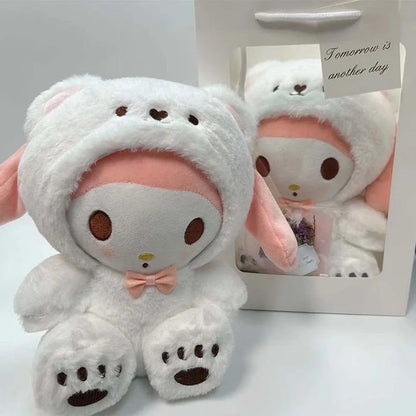 Sanrio Kuromi Plush Soft Stuffed Bear Dolls