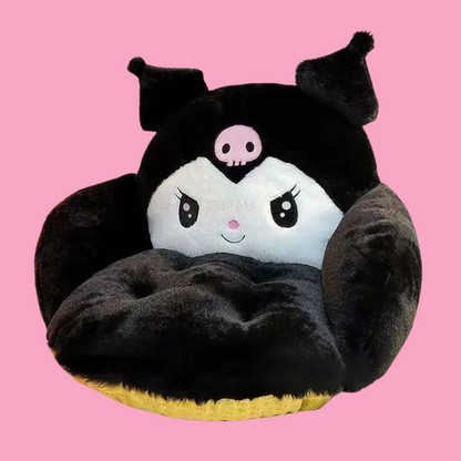 Kuromi Plush Backrest Cushion