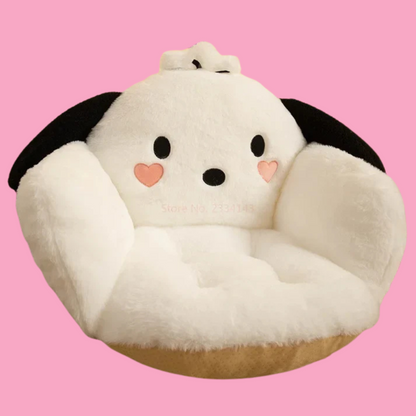 Kuromi Plush Backrest Cushion